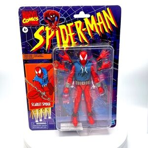 Spider-Man Marvel Legends Comic 6-inch Scarlet Spider Action Figure